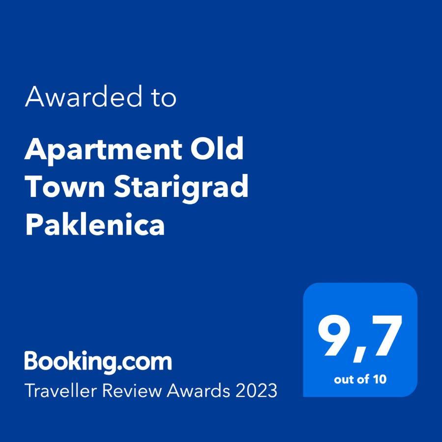 Appartement Old Town Paklenica à Starigrad Paklenica Extérieur photo